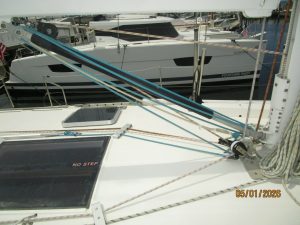 deck, Beneteau 500 Oceanis, sailboat for sale