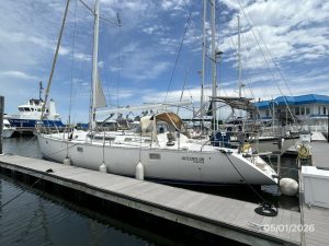 exterior, Beneteau 500 Oceanis, sailboat for sale