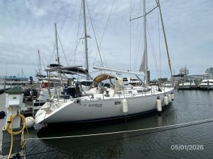 exterior, Beneteau 500 Oceanis, sailboat for sale