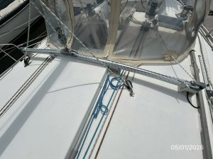 deck, Beneteau 500 Oceanis, sailboat for sale