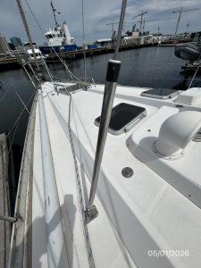 deck, Beneteau 500 Oceanis, sailboat for sale