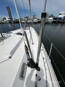 deck, Beneteau 500 Oceanis, sailboat for sale