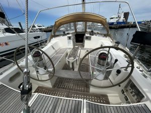 cockpit, Beneteau 500 Oceanis, sailboat for sale