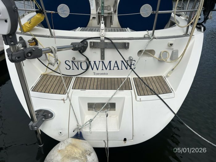 exterior, Beneteau 500 Oceanis, sailboat for sale