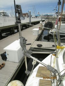 deck, Beneteau 500 Oceanis, sailboat for sale