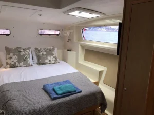bed, Maverick 420, catamaran for sale