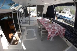 cockpit, Maxim 57, catamaran for sale