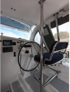 helm, Maxim 57, catamaran for sale