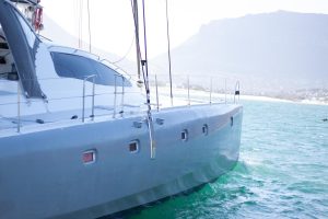 exterior, Maxim 57, catamaran for sale