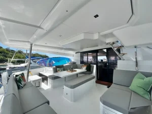 cockpit, FP 45 Elba, catamaran for sale