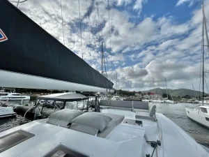 deck, FP 45 Elba, catamaran for sale
