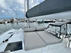 deck, FP 45 Elba, catamaran for sale