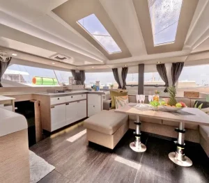 salon, FP 45 Elba, catamaran for sale
