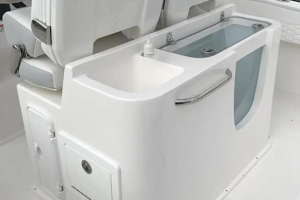 cockpit, Stamas Aventura 31T, trawler for sale