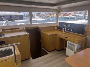 navigation station, Lagoon 450, catamaran for sale