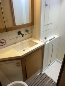 bath, Lagoon 450, catamaran for sale