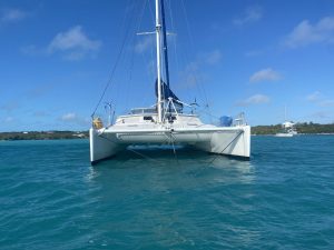 exterior, Voyage 47 Mayotte, catamaran for sale