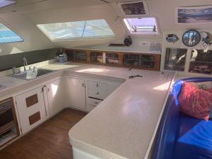 interior, Voyage 47 Mayotte, catamaran for sale