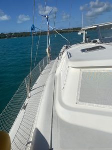 deck, Voyage 47 Mayotte, catamaran for sale