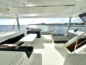 cockpit, Lagoon 52F, catamaran for sale