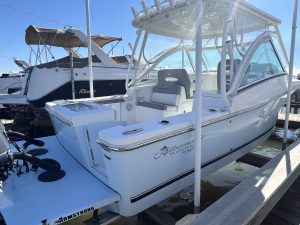 cockpit, Albemarle 27, trawler for sale