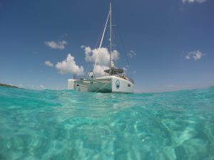 exterior, Lagoon 52F, catamaran for sale