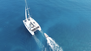 underway, Lagoon 52F, catamaran for sale
