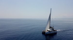 underway, Lagoon 52F, catamaran for sale