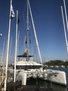 exterior, Lagoon 52F, catamaran for sale