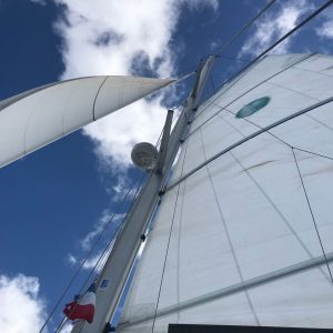 underway, Lagoon 52F, catamaran for sale