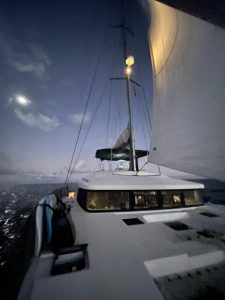 underway, Lagoon 52F, catamaran for sale