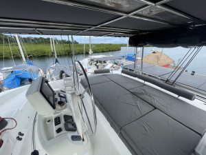 cockpit, Lagoon 52F, catamaran for sale