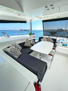cockpit, Lagoon 52F, catamaran for sale