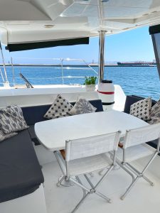 cockpit, Lagoon 52F, catamaran for sale