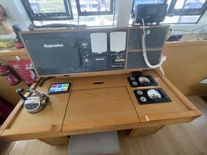 navigation station, Lagoon 52F, catamaran for sale