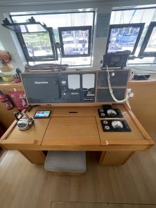 navigation station, Lagoon 52F, catamaran for sale