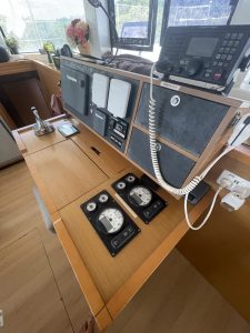 navigation station, Lagoon 52F, catamaran for sale