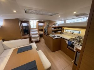 navigation station, Jeanneau 490, sailboat for sale