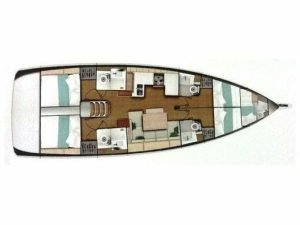 diagram, Jeanneau 490, sailboat for sale