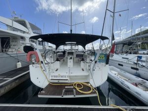 cockpit, Jeanneau 490, sailboat for sale