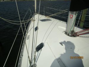 deck, Beneteau 38s5, sailboat for sale