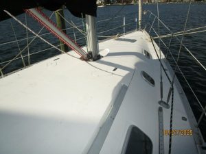 deck, Beneteau 38s5, sailboat for sale
