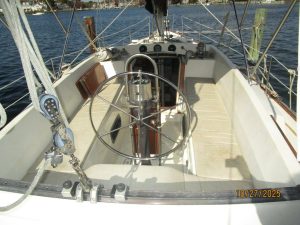 cockpit, S2 C36, sailboat for sale