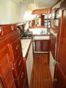 interior, S2 C36, sailboat for sale