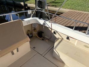 cockpit, Ranger Tugs 27, trawler for sale