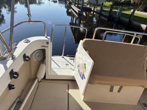 cockpit, Ranger Tugs 27, trawler for sale