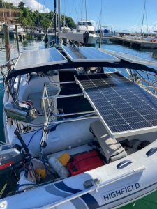 deck, Hunter 410, sailboat for sale