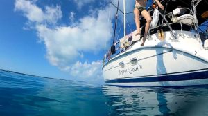 cockpit, Hunter 410, sailboat for sale