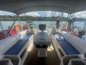 cockpit, Bavaria 50 Cruiser, sailboat for sale