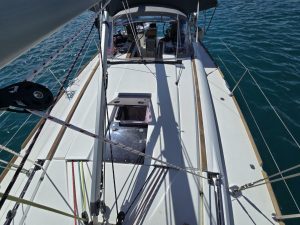 deck, Jeanneau 409 Sun Odyssey, sailboat for sale